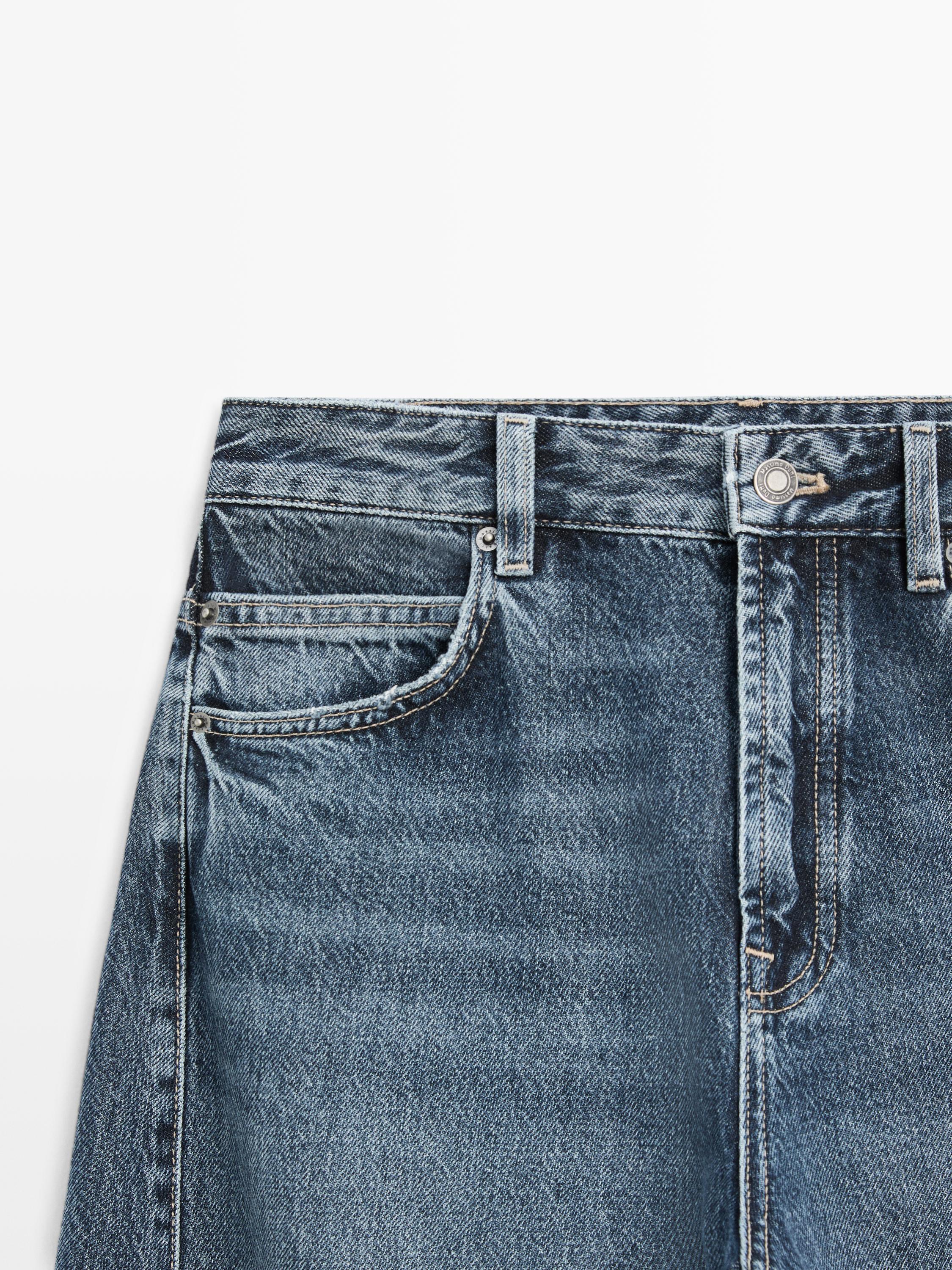 Jean barrel fit